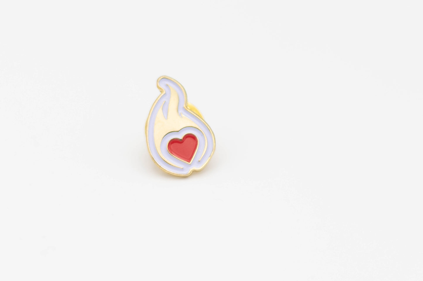 Heart Aflame Pin